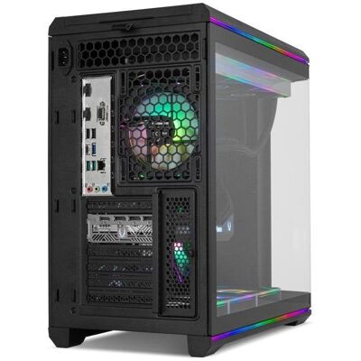 Caixa Mi-Torre ATX Nox Hummer Anvil Cristal Curvo ARGB Preta USB 3.0 Type C Caixa Mi-Torre ATX Nox Hummer Anvil Cristal Curvo ARGB Preta USB 3.0 Type C