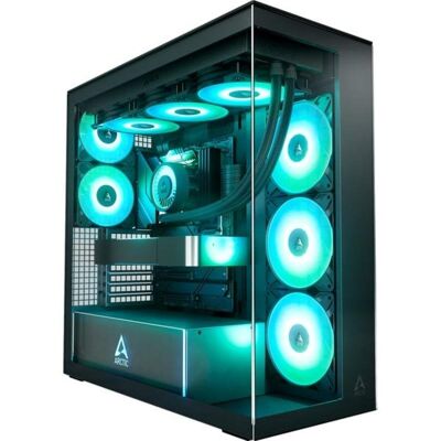 Caixa PC ARCTIC Xtender E-ATX Vidro Templado RGB 5 Ventoinhas Caixa PC ARCTIC Xtender E-ATX Vidro Templado RGB 5 Ventoinhas