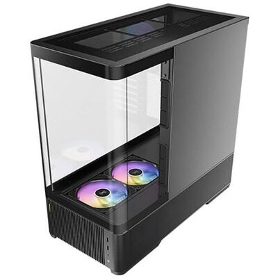 Caixa PC Antec C6 Curve ARGB Vidro Temperado Panorâmico 3 Ventoinhas ARGB Caixa PC Antec C6 Curve ARGB Vidro Temperado Panorâmico 3 Ventoinhas ARGB