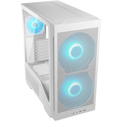 Caixa PC COUGAR MX600 MAX RGB Midi Tower Branco Caixa PC COUGAR MX600 MAX RGB Midi Tower Branco