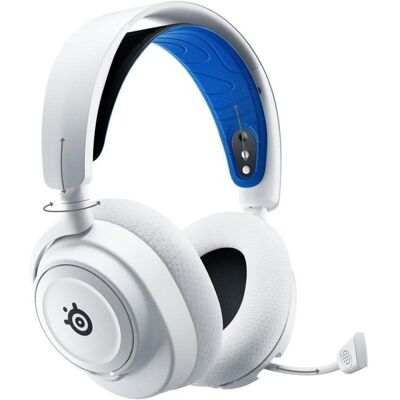 Auriculares Steelseries Arctis Nova 7P Inalâmbricos Bluetooth Gaming com Cancelamento de Ruído Branco/Azul Auriculares Steelseries Arctis Nova 7P Inalâmbricos Bluetooth Gaming com Cancelamento de Ruído Branco/Azul
