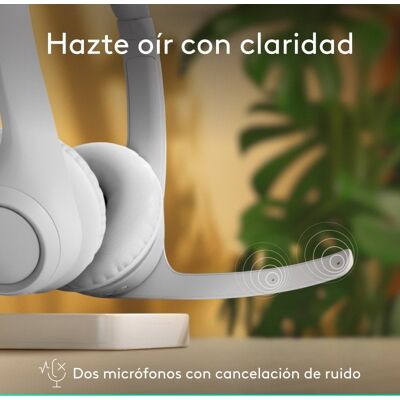 Logitech Zone 300 Headset Sem Fios Bluetooth com Microfone Omnidirecional Branco Logitech Zone 300 Headset Sem Fios Bluetooth com Microfone Omnidirecional Branco