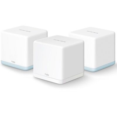 Mercusys Halo H32G Sistema WiFi 5 Mesh AC1200 Dual-Band Pack 3 Unidades Mercusys Halo H32G Sistema WiFi 5 Mesh AC1200 Dual-Band Pack 3 Unidades