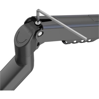 Suporte de braço Nilox para 2 monitores de 15" a 32" máx. 9 kg VESA 100x100/75x75 preto Suporte de braço Nilox para 2 monitores de 15" a 32" máx. 9 kg VESA 100x100/75x75 preto