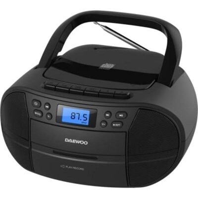 Rádio CD Daewoo DW3014 Bluetooth Ecrã LCD Rádio CD Daewoo DW3014 Bluetooth Ecrã LCD