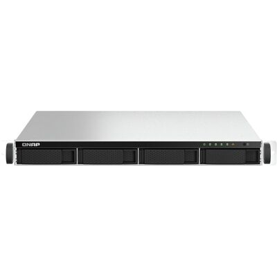 QNAP TS-464U-RP-8G NAS de Montagem em Rack 1U 4 Baías QNAP TS-464U-RP-8G NAS de Montagem em Rack 1U 4 Baías
