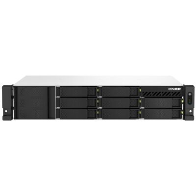 QNAP TS-864EU-RP-8G Servidor NAS para Rack 19" 2U Preto QNAP TS-864EU-RP-8G Servidor NAS para Rack 19" 2U Preto