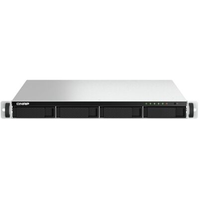 QNAP TS-464U NAS Bastidor 1U com 4 Baías Preto QNAP TS-464U NAS Bastidor 1U com 4 Baías Preto