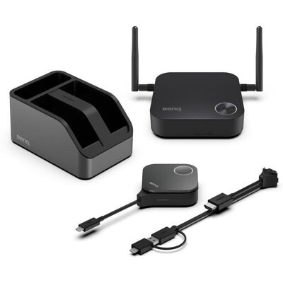 Sistema de apresentação sem fios BenQ InstaShow WDC15 4K HDMI Wi-Fi 16 utilizadores Sistema de apresentação sem fios BenQ InstaShow WDC15 4K HDMI Wi-Fi 16 utilizadores