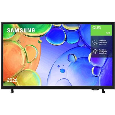 TV Samsung QLED TQ32Q5FAAUXXC 32" Full HD 50Hz Smart TV Tizen HDR10+ Quantum HDR TV Samsung QLED TQ32Q5FAAUXXC 32" Full HD 50Hz Smart TV Tizen HDR10+ Quantum HDR