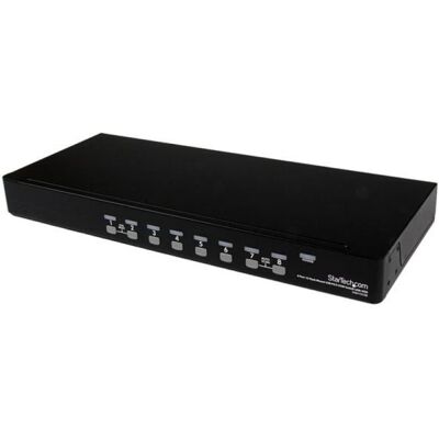Conmutador KVM StarTech SV831DUSBGB 8 Puertos USB PS/2 VGA 1U Rack Conmutador KVM StarTech SV831DUSBGB 8 Puertos USB PS/2 VGA 1U Rack