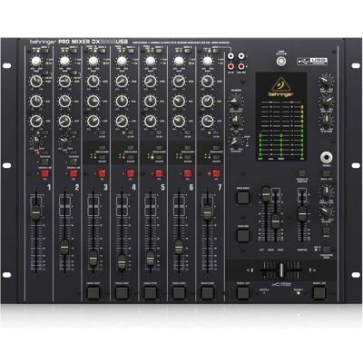 Mesa de Mistura Behringer DX2000 USB 7 canais Crossfader Infinium USB Mesa de Mistura Behringer DX2000 USB 7 canais Crossfader Infinium USB