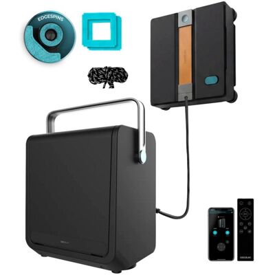 Robot limpa-vidros Cecotec Conga Windroid 1590 Station Autonomia 120 min Robot limpa-vidros Cecotec Conga Windroid 1590 Station Autonomia 120 min