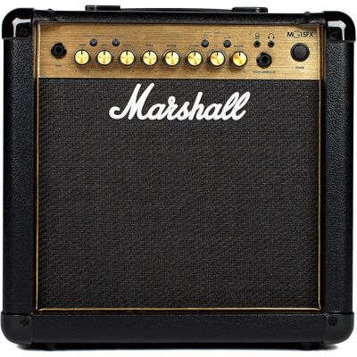 Marshall MG15GFX Combo de Transistores para Guitarra 15W Marshall MG15GFX Combo de Transistores para Guitarra 15W