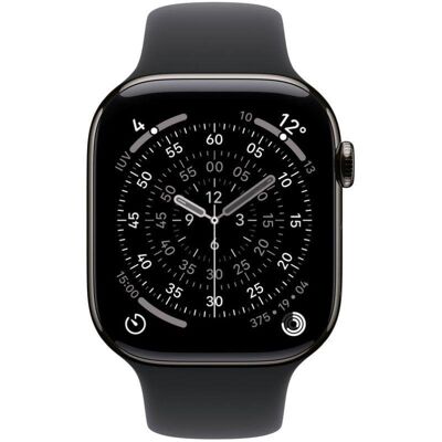 Apple Watch Series 11 GPS + Cellular 5G 46mm Retina OLED Titânio Cinza S/M Preto IP6X SpO2 Pulso Apple Watch Series 11 GPS + Cellular 5G 46mm Retina OLED Titânio Cinza S/M Preto IP6X SpO2 Pulso