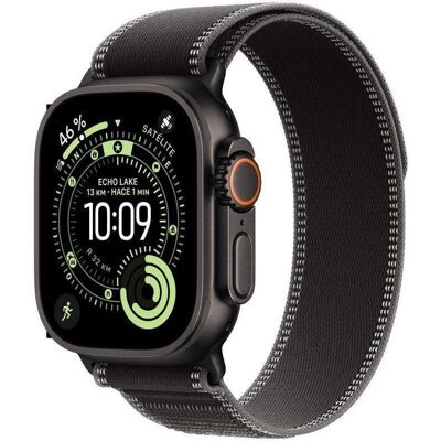 Apple Watch Ultra 3 GPS + Cellular 49mm OLED Titânio Preto S/M Resistente à Água IP6X 10 ATM Apple Watch Ultra 3 GPS + Cellular 49mm OLED Titânio Preto S/M Resistente à Água IP6X 10 ATM