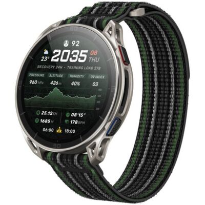 Amazfit Cheetah 2 Ultra Bluetooth GPS NFC 44mm AMOLED Titânio Preto T.U. Resistente 5ATM SpO2 Amazfit Cheetah 2 Ultra Bluetooth GPS NFC 44mm AMOLED Titânio Preto T.U. Resistente 5ATM SpO2