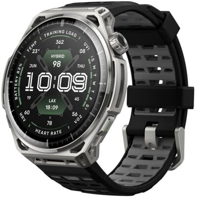 Amazfit Balance 3 Bluetooth GPS NFC 44mm Aço Preto Tamanho Único Resistente Água 10ATM SpO2 Amazfit Balance 3 Bluetooth GPS NFC 44mm Aço Preto Tamanho Único Resistente Água 10ATM SpO2