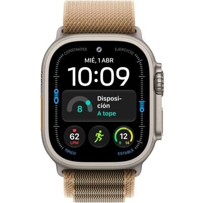 Apple Watch Ultra 4 GPS + Cellular 49mm Titânio Natural com Bracelete Loop Alpine M Apple Watch Ultra 4 GPS + Cellular 49mm Titânio Natural com Bracelete Loop Alpine M