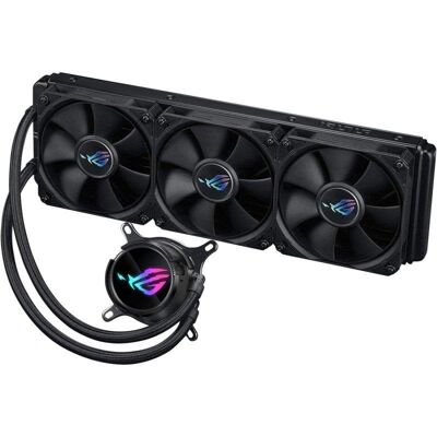 Refrigeração Líquida ASUS ROG Strix LC III 360mm 3 Ventoinhas LCD Refrigeração Líquida ASUS ROG Strix LC III 360mm 3 Ventoinhas LCD