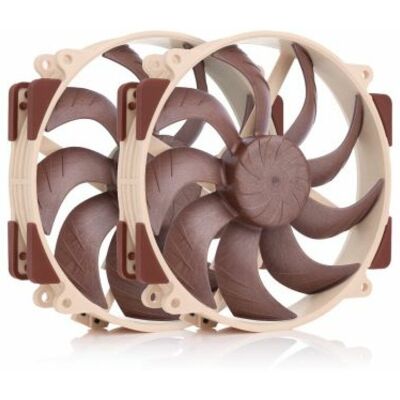 Noctua NF-A14x25r G2 PWM Sx2-PP Pack de 2 Ventoinhas Suplementares 140mm Castanhas Noctua NF-A14x25r G2 PWM Sx2-PP Pack de 2 Ventoinhas Suplementares 140mm Castanhas