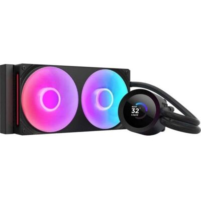 Refrigeração Líquida NZXT Kraken Plus RGB 240mm 2 Ventoinhas LED RGB Refrigeração Líquida NZXT Kraken Plus RGB 240mm 2 Ventoinhas LED RGB