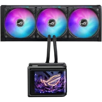 Refrigeración Líquida ASUS ROG Ryuo IV SLC 360mm 3 Ventiladores ARGB Ecrã LCD Refrigeración Líquida ASUS ROG Ryuo IV SLC 360mm 3 Ventiladores ARGB Ecrã LCD
