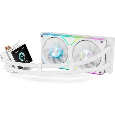 Refrigeração Líquida NOX Hummer M-240 - Radiador 240mm, 2 Ventiladores, LCD Refrigeração Líquida NOX Hummer M-240 - Radiador 240mm, 2 Ventiladores, LCD