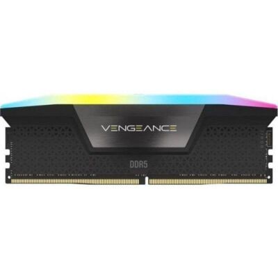 Corsair Vengeance RGB Memória RAM 8GB DDR5 5200MHz CL40 Intel XMP Preta Corsair Vengeance RGB Memória RAM 8GB DDR5 5200MHz CL40 Intel XMP Preta