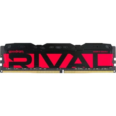 Memória RAM Goodram Rival Radiant 32GB 1x32GB DDR4 3200MHz CL16 Vermelho Memória RAM Goodram Rival Radiant 32GB 1x32GB DDR4 3200MHz CL16 Vermelho