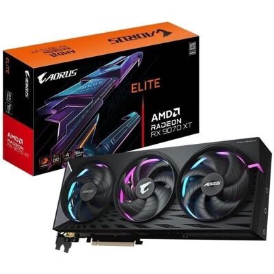 Placa grafica Gigabyte Radeon RX 9070 XT AORUS ELITE 16GB GDDR6 FSR 4 Placa grafica Gigabyte Radeon RX 9070 XT AORUS ELITE 16GB GDDR6 FSR 4