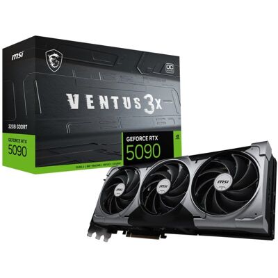 MSI GeForce RTX 5090 VENTUS 3X OC 32GB GDDR7 DLSS4 MSI GeForce RTX 5090 VENTUS 3X OC 32GB GDDR7 DLSS4