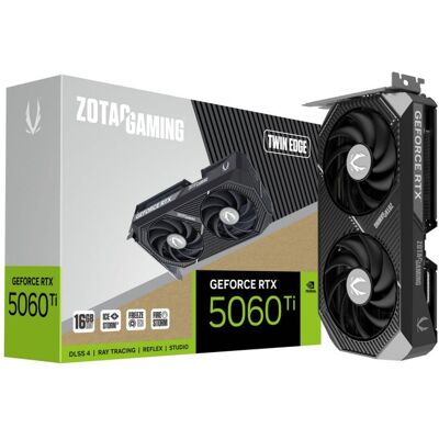ZOTAC GAMING GeForce RTX 5060 Ti Twin Edge 16GB GDDR7 Reflex 2 RTX AI DLSS4 ZOTAC GAMING GeForce RTX 5060 Ti Twin Edge 16GB GDDR7 Reflex 2 RTX AI DLSS4