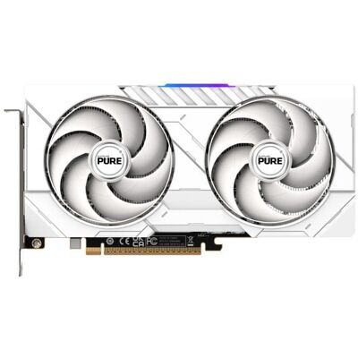 Sapphire Radeon RX 9060 XT White 16GB GDDR6 Placa Gráfica Dual-X com Iluminação Sapphire Radeon RX 9060 XT White 16GB GDDR6 Placa Gráfica Dual-X com Iluminação