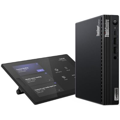 Mini PC Lenovo ThinkSmart Tiny Kit Intel Core i3-13100T 16GB UHD 730 256GB SSD Windows 11 IoT Enterprise Ecrã 10,1 Wi-Fi 6E Mini PC Lenovo ThinkSmart Tiny Kit Intel Core i3-13100T 16GB UHD 730 256GB SSD Windows 11 IoT Enterprise Ecrã 10,1 Wi-Fi 6E