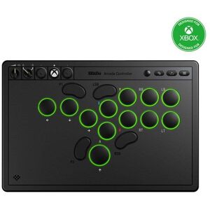 Comando Arcade 8BitDo Xbox PC Preto Sem Fios LED Programável Comando Arcade 8BitDo Xbox PC Preto Sem Fios LED Programável