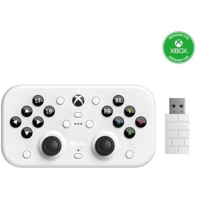 Comando 8BitDo Lite SE Wireless 2.4G Xbox Branco Bateria 1000 mAh Comando 8BitDo Lite SE Wireless 2.4G Xbox Branco Bateria 1000 mAh