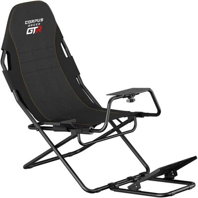 indeca-business Cockpit Simracing Indeca Corpus Racer GTR Plegável Ajustável indeca-business Cockpit Simracing Indeca Corpus Racer GTR Plegável Ajustável