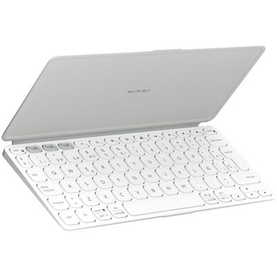 Logitech Keys-To-Go 2 Teclado Multi dispositivo Sem Fios Bluetooth Cinzento Pálido Logitech Keys-To-Go 2 Teclado Multi dispositivo Sem Fios Bluetooth Cinzento Pálido