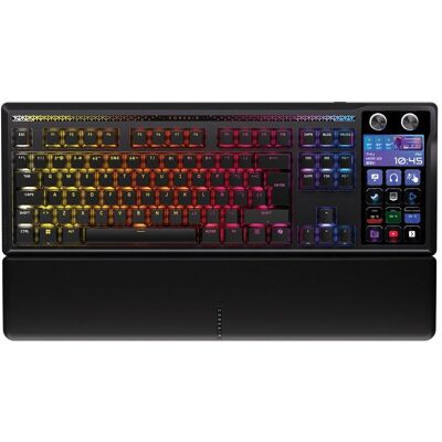 Teclado Corsair GALLEON 100 SD mecânico com Stream Deck, LCD e RGB Teclado Corsair GALLEON 100 SD mecânico com Stream Deck, LCD e RGB