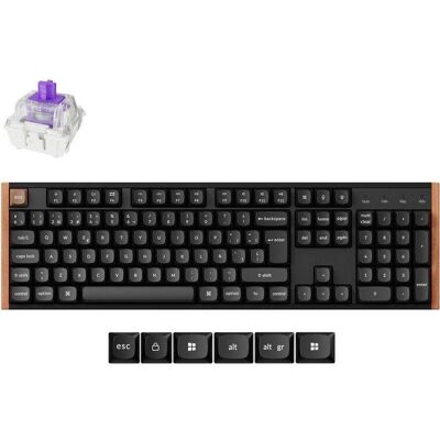Teclado Keychron K10 HE Hall Effect Magnético full-size com switches magnéticos, RGB e Bluetooth Teclado Keychron K10 HE Hall Effect Magnético full-size com switches magnéticos, RGB e Bluetooth