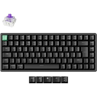 Teclado Keychron K2 HE magnético 75% RGB alumínio switches Nebula layout Spanish Teclado Keychron K2 HE magnético 75% RGB alumínio switches Nebula layout Spanish