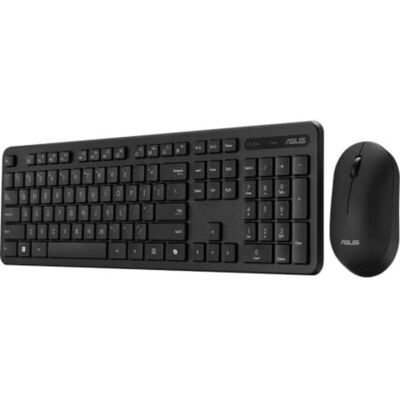 Teclado Asus CW100 compacto sem fios com rato ótico preto Teclado Asus CW100 compacto sem fios com rato ótico preto