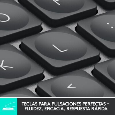 Logitech MX Keys Mini Teclado Sem Fios Bluetooth Grafite Logitech MX Keys Mini Teclado Sem Fios Bluetooth Grafite