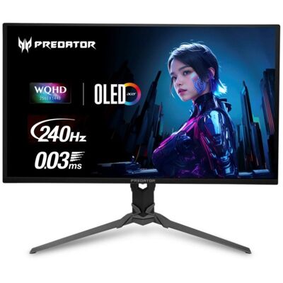 Monitor Acer Predator X27X1bmiippruzx 27" UltraHD 4K 240Hz OLED 0.03ms FreeSync Premium Pro Monitor Acer Predator X27X1bmiippruzx 27" UltraHD 4K 240Hz OLED 0.03ms FreeSync Premium Pro