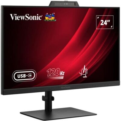 Monitor Viewsonic VG2441V 24" FullHD 120Hz IPS Webcam Altura Ajustável Monitor Viewsonic VG2441V 24" FullHD 120Hz IPS Webcam Altura Ajustável