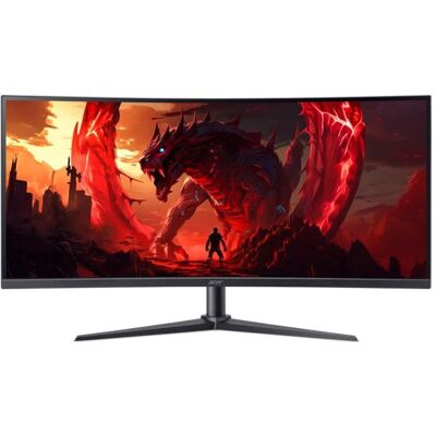 Monitor Acer Nitro XZ0 XZ340CURW0bmiiphx 34" Wide Quad HD 240Hz VA Curvo FreeSync Premium HDR10 Altura Ajustável Monitor Acer Nitro XZ0 XZ340CURW0bmiiphx 34" Wide Quad HD 240Hz VA Curvo FreeSync Premium HDR10 Altura Ajustável