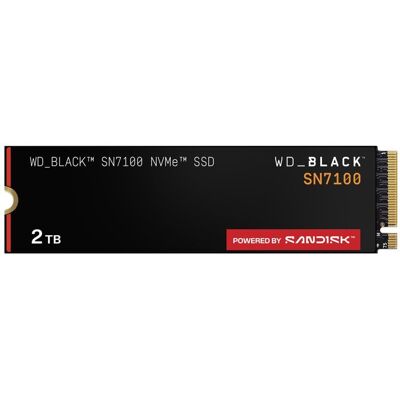 SanDisk WD BLACK SN7100 2TB SSD NVMe PCIe 4.0 M.2 Gen4 TLC 3D NAND 7250MB/s SanDisk WD BLACK SN7100 2TB SSD NVMe PCIe 4.0 M.2 Gen4 TLC 3D NAND 7250MB/s