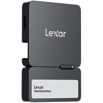 Lexar SL400 Unidade Externa SSD 2TB com Hub USB-C, IP65 e 1050MB/s Preto Lexar SL400 Unidade Externa SSD 2TB com Hub USB-C, IP65 e 1050MB/s Preto