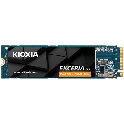 Disco Duro Kioxia EXCERIA G3 1TB M.2 PCIe Gen5 10000MB/s NVMe Dissipação Avançada Disco Duro Kioxia EXCERIA G3 1TB M.2 PCIe Gen5 10000MB/s NVMe Dissipação Avançada